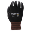 Erb Safety 211-111 Nylon Knit Gloves, Micro-Foam Nitrile Coating, XL, PR 22500